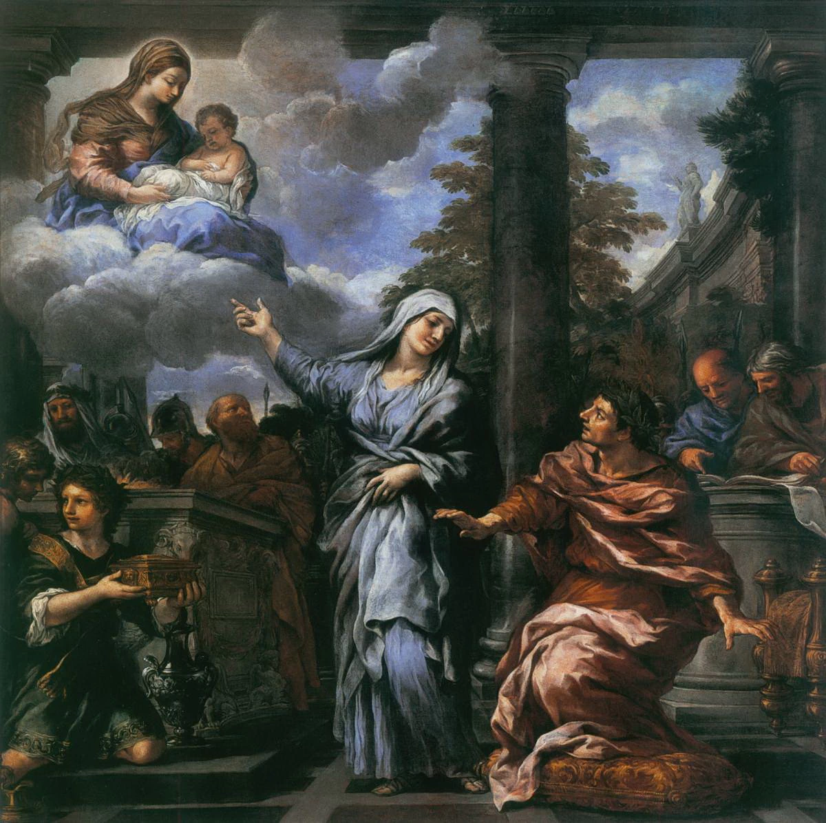 Augusto e la Sibilla - Musée des Beaux, Arts, Nancy